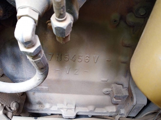 รถเกรด CAT 140G S/N 72V10196