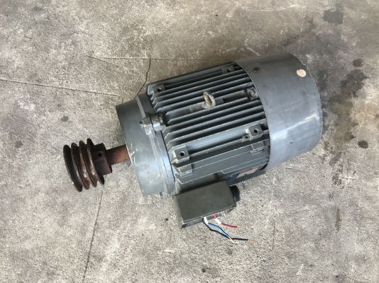 ขายมอเตอร์ไฟฟ้า Brook 15HP. 380V 1450rpm. 4pole made in England สภาพสวยหมุนนิ่มเดิมๆ พร้อมใช้งาน