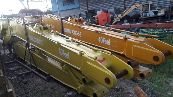 บูม/อาร์ม ยาว สำหรับรถขุด KOBELCO รุ่น  SK120-3 สินค้าใหม่ ยังไม่เคยใช้งาน ยาว40 ฟุต ขายราคาถูก