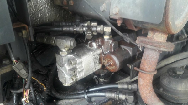 FROM JAPANรถขุดMITSUBISHI-MM55SR-เครื่องยนต์MITSUBISHI-K4N,4 สูบ/ปั๊มนิ้ว/มีเก๋ง/พร้อมใช้งาน