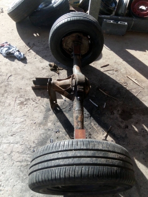 เพลาะกะบะพร้อมกะทะยางน็อตครบพร้อมใช้งาน