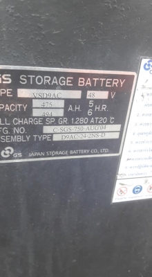 ขาย:รถไฟฟ้าฟอร์ลิฟท์ Battery แบตเตอรี่ -NISSAN fb01L15u ขาย:รถไฟฟ้าฟอร์ลิฟท์ Battery แบตเตอรี่ -NISSAN fb01L15u