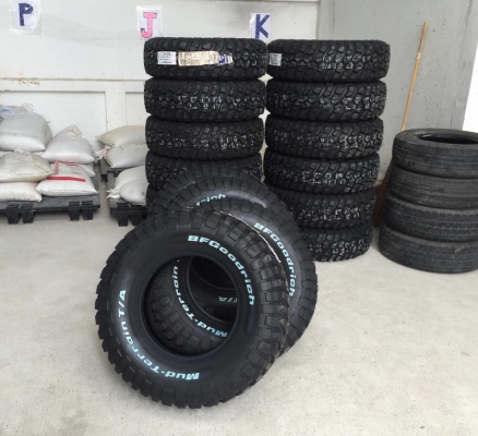 BF Mud km2 ขนาด 265/75/16 USA. ยางใหม่ราคามือ2 มีน้อยหมดแล้วหมดเลย BF Mud km2 ขนาด 265/75/16 USA. ยางใหม่ราคามือ2 มีน้อยหมดแล้วหมดเลย