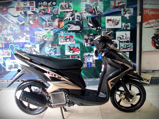 mio 125i gtx สีดำ ตัวท๊อปล้อแมกซ์ 22900