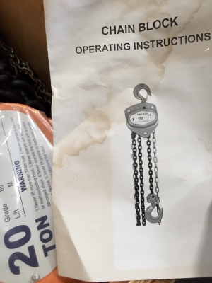 ขายรอกโซ่ 20ตัน ของใหม่