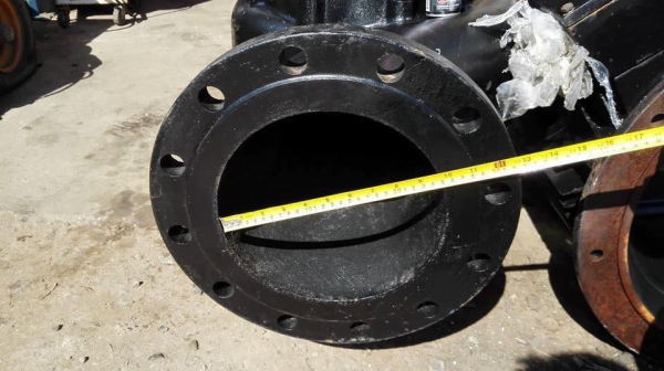 ปั้มมน้ำหอยโข่งของใหม่ CNP IN LINE ท่อขนาด 10&rdquo;-10&rdquo; ชนมอเตอร์ 75 HP 380V Hmax 20 m / Q 630 m3/h ใหม่ 100\% ยังไม่เคยใช้งาน