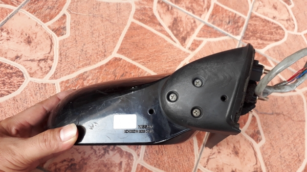 กระจกมองข้าง NISSAN Cube  ข้างขวา สีดำ