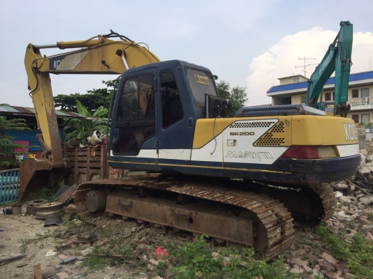 ขายรถแบคโฮ KOBELCO SK200-/// ราคา 570000