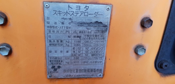 รถตักเอนกประสงค์ ยี่ห้อ Toyota Bob Cat sdk 5 เครื่องยนต์ 3สูบ ยันม่า25 แรงม้า เก่าญี่ปุ่นทำงาน 1000 ชั่วโมงสภาพดี ทำงานคล่องตัว เก่าญี่ปุ่นแท้ไม่เคยใช้งานในไทย ราคา215,000บาท #KPGแทรคเตอร์ 081-8416818 083-4355829 หรือ ติดต่อสอบถามได้ที่  กดไปที่ลิ้งค