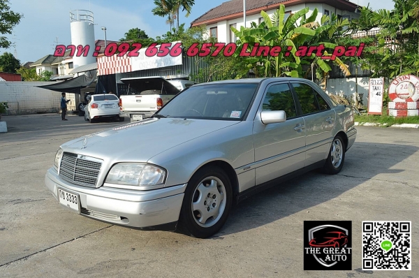1994 BENZ C-CLASS C220 W202 LPG สภาพเดิมๆ สีเดิมทั้งคันรถไม่เคยชน เครื่องยนต์ เกียร์ ช่วงล่าง ไม่มีปัญหากวนใจ รับปรึกษาการจัดไฟแนนซ์ทุกเคส สนใจดูรถหรือทดลองขับ 092 656 6570 อาท ID Line art_pai