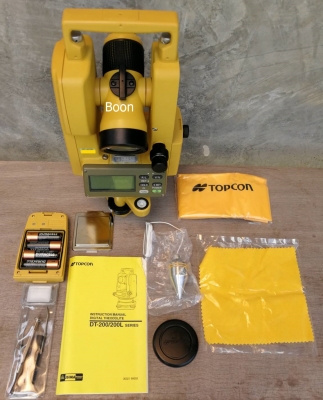 ขายกล้องวัดมุมอิเล็คทรอนิกส์ TOPCON DT-209