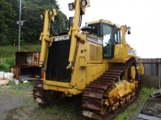 CAT D8R ใช้งาน 4300 ชั่วโมงจากญี่ปุ่น