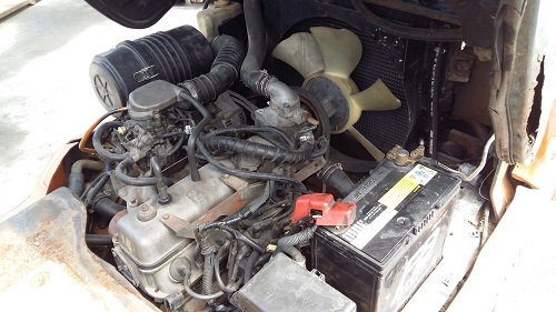 ขาย Forklift TOYOTA 7FG15 เบนซิน เกียร์ออโต้  1.5T ยกสูง 3.0 เมตร