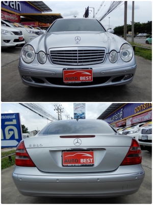MERCEDESBENZ  E200 W211 1.8 KOMPRESSOR ELEGANCE AT ปี2006โทร 062-991-6649 ดาวออโต้เบสท์