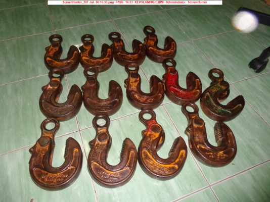 ขายตะขอยกของ NETSUREN CLAMP ขนาด 2ตัน made in japan