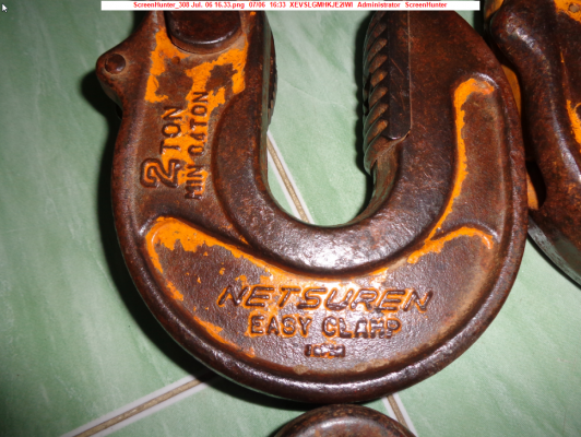 ขายตะขอยกของ NETSUREN CLAMP ขนาด 2ตัน made in japan