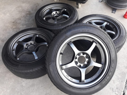 ขายล้อแม็กใหม่ gramlights 57f 15"×7" พร้อมยาง\%ปี16 สนใจสอบถามได้ค่ะ ขายล้อแม็กใหม่ gramlights 57f 15"×7" พร้อมยาง\%ปี16 สนใจสอบถามได้ค่ะ