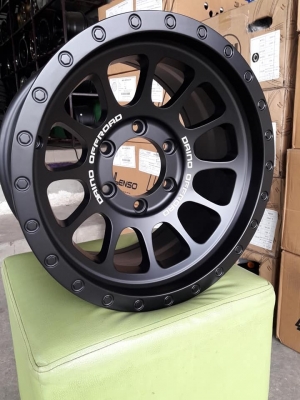 ขายล้อแม็กใหม่ daino 16"&times;8.5" et0 6รู139.7 สีดำด้าน สนใจสอบถามได้ค่ะ