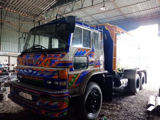 10ล้อดั้ม HINO F18 เครื่องHO7C -180แรงม้า พร้อมใช้งาน