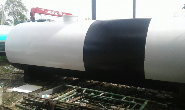 ขาย ถังน้ำ ถังน้ำมัน 17000 ลิตร มือสองหนา 5 มิล สวยพร้อมใช้ค่ะ