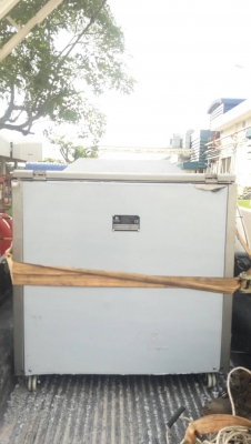 เครื่องแวคคั่มแพคกิ้ง ของใหม่ สีถลอกนิดหน่อยลูกค้าเคลมประกันมารมคา45,000 บาท