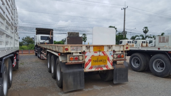 ขาย หัวลาก ISUZU 360 แรงม้า ปี 56 สภาพสวยพร้อมใช้งาน พร้อมหางพื้นเรียบสามมิตรสามเพลา ปี 57 เอกสารพร้อมโอน สนใจติดต่อเราดำสุโขทัย โทร 089-7087998,081-7855503 เรายินดีให้บริการค่ะ