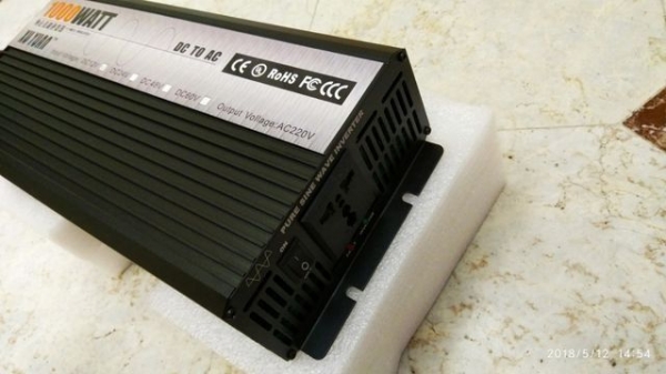สุดยอด Inverter ขนาด 1000 watt ระบบ pure sine wave สุดยอด Inverter ขนาด 1000 watt ระบบ pure sine wave