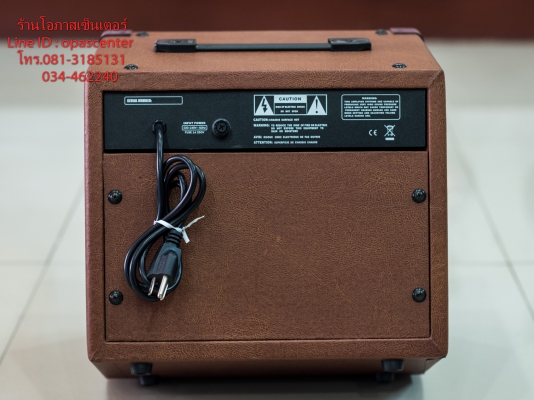 ตู้แอมป์กีต้า QUAKE รุ่น AG-15 อะคูสติก มือสอง สภาพใหม่ เสียงดี ลายไม้ ตั้งเฉียงได้