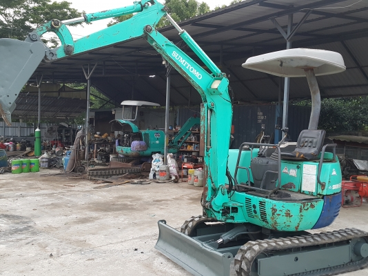 รถแบคโฮ SUMITOMO SH20 รถเก่านอกนำเข้า ยังไม่เคยใช้งานในไทย เทียบเท่า KOMATSU MR-8 คอนโทลสั้น ปั๊มนิ้ว ไฟฟ้าครบ เครื่องดี ปั๊มดี สภาพพร้อมใช้งาน มีเอกสารใบอินวอยซ์ มี VDO การทำงานให้ชม