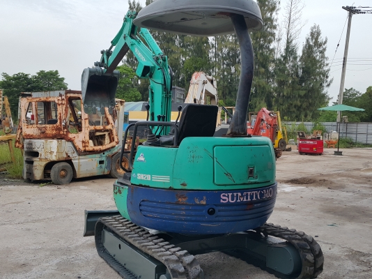 รถแบคโฮ SUMITOMO SH20 รถเก่านอกนำเข้า ยังไม่เคยใช้งานในไทย เทียบเท่า KOMATSU MR-8 คอนโทลสั้น ปั๊มนิ้ว ไฟฟ้าครบ เครื่องดี ปั๊มดี สภาพพร้อมใช้งาน มีเอกสารใบอินวอยซ์ มี VDO การทำงานให้ชม