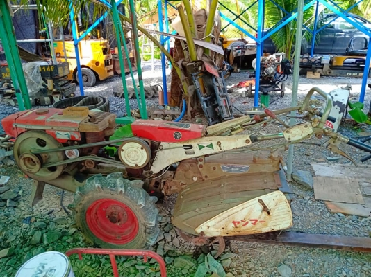 รถพรวนดินดีเซลยันม่าร์ yc6 เครื่อง f6e มีเกียร์เดินหน้า 6 เกียร์ถอยหลัง 2 รถพรวนดินดีเซลยันม่าร์ yc6 เครื่อง f6e มีเกียร์เดินหน้า 6 เกียร์ถอยหลัง 2