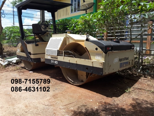 ขาย!! >>> รถบด Ingersoll Rand DD110 เล่มทะเบียน พร้อมลุยงาน <<< เบอร์ติดต่อ 098-7155789 086-4631102