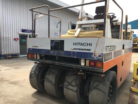 Hitachi Dynapac RT200W  รถบด 7 ล้อยาง ขนาด 12 ตัน นำเข้าจากญี่ปุ่น  โทร. 080-6565422 (หนิง)