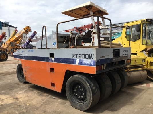 Hitachi Dynapac RT200W  รถบด 7 ล้อยาง ขนาด 12 ตัน นำเข้าจากญี่ปุ่น  โทร. 080-6565422 (หนิง)