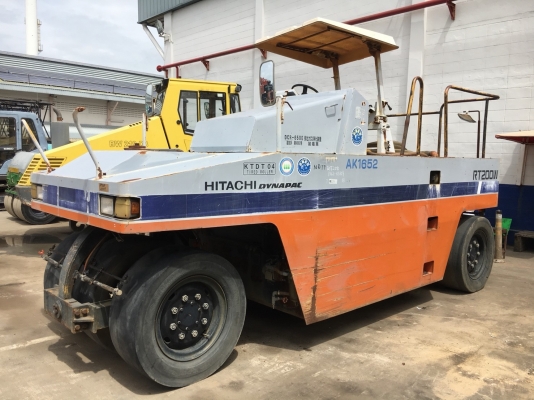 Hitachi Dynapac RT200W  รถบด 7 ล้อยาง ขนาด 12 ตัน นำเข้าจากญี่ปุ่น  โทร. 080-6565422 (หนิง)