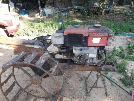 รถไถนาเดินตาม ยันม่าจ้าวโลก 105 ชุดลงตม รถไถนาเดินตาม ยันม่าจ้าวโลก 105 ชุดลงตม