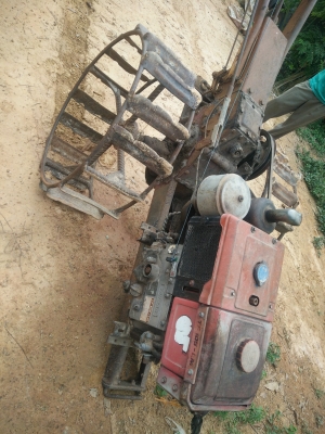 รถไถนาเดินตาม ยันม่าจ้าวโลก 105 ชุดลงตม