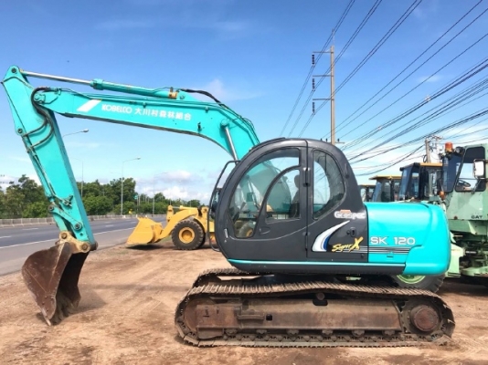ขายรถขุด KOBELCO SK120 MARK 5 SUPER รถนอกนำเข้าเองจากญี่ปุ่น สภาพสวยพร้อมใช้