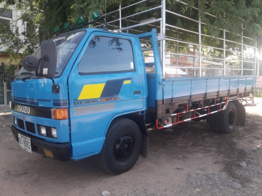 ขาย6ล้อ isuzu nkr110แรงม้า ปี36 (ขายแล้วคับไปอยู่กาฬสินธุ์แล้วคับ)เกียร์สั้น ยกหัวได้ พวงมาลัยพาวเวอ