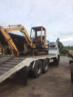 รถแบคโฮ SUMITOMO S100 รถเก่านอกพึ่งนำเข้า ไม่เคยใช้งานในไทย ชม.การทำงาน 3000+ ชม. คอนโทลสั้น ปั๊มนิ้วUCHIDA เครื่องดี สภาพพร้อมใช้งาน มีเอกสารใบอินวอยซ์ มี VDO การทำงานให้ชม