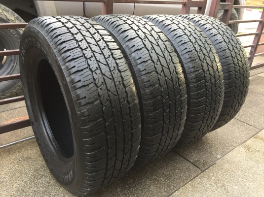 ยาง Bridgestone 265 65 17 ปี17 ดอกเต็ม ไม่มีปะ ใช้ยาว ราคาไม่แพง