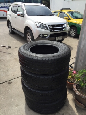 ยาง Bridgestone 265 65 17 ปี17 ดอกเต็ม ไม่มีปะ เนื้อนิ่มๆ ใช้ยาว ราคาไม่แพง