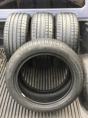 ยาง Pirelli 225 50 17 ปี17 ดอกเต็ม ไม่มีปะ ใช้ยาว ราคาไม่แพง