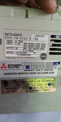2,200 บ.ส่งถึงบ้านฟรี โทร 083-2000058 LINE ID: line832923 INVERTER ตัวปรับสปิดความเร็วรอบของมอเตอร์ 
