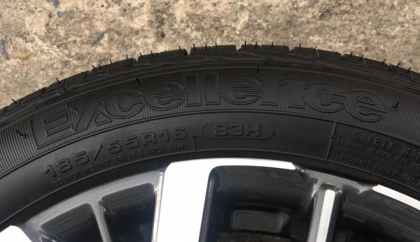 ล้อแม็ก Honda City ขอบ 16 พร้อมยาง 205-55-16 GoodYear ปี 17
