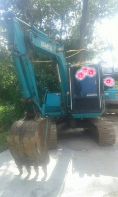 มี VDO ให้ชม.รถแบคโฮ KOMATSU PC60-5 เอกสารเล่ม หัวกระแทกพร้อมบุ้งกี๋ ราคา 480000