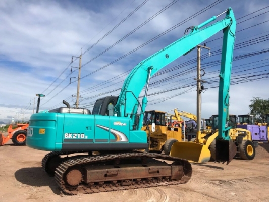 ขายรถขุด KOBELCO SK210LC MARK 8 ปี 2012 บูม 15 เมตร รถนอกนำเข้าเองจากญี่ปุ่น สภาพสวยพร้อมใช้ มีVDOการทำงานครับ