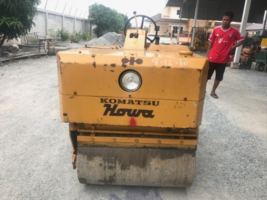 ขายรถบดKOMATSUรุ่นJV16-1นำเข้าญี่ปุ่นมีเอกสาร หนัก1.5ตันเครื่องดีเซล1สูบสภาพดีพร้อมใช้ขาย195000บาทลดเหลือ155000 Line:@J555