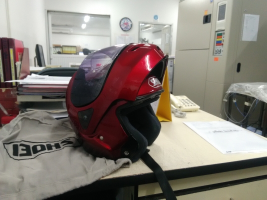 ขายหมวก SHOEI รุ่นเปิดคางหายากราคาเอื้มถึง