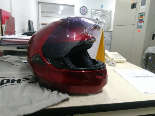 ขายหมวก SHOEI รุ่นเปิดคางหายากราคาเอื้มถึง